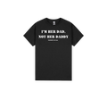 Black front flat lay