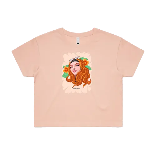 Isla Bell's Legacy Crop Tee – Premium Cotton Crop Top